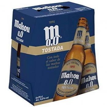 Cerveza Tostada Mahou 0.0