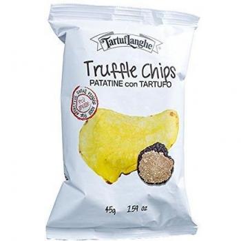 Chips de patatas con aceite de trufa