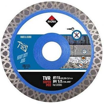 Disco diamantato Rubi TVR 115 SUPERPRO 115x22,2 mm