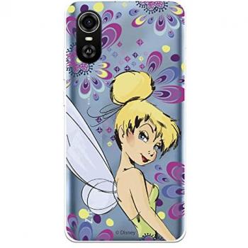 Fundas ZTE Blade A31 Plus con diseño Disney Campanilla floreado