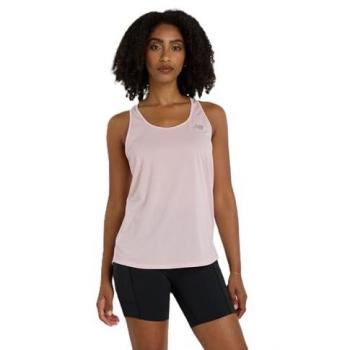 New Balance Athletics Damen T-Shirt rosa, Größe XS – ohne Ärmel