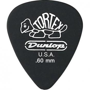 Dunlop Tortex Black Guitar Picks 0.88mm