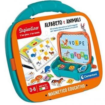 CLEMENTONI VALIG MAGNETICA ALFABETO ANIMALI