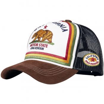 Kerosin California-Truckercap – Braun/Schwarz