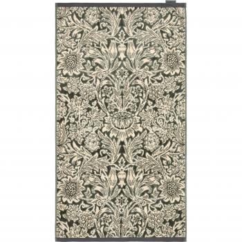Morris & Co Sunflower Bath Sheet in Green