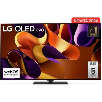 Lg oled evo g4 55`` serie g4s oled55g46ls tv 4k 4 hdmi base inclusa smart tv 2024