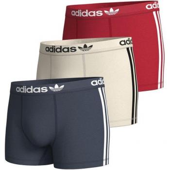 Adidas Originals Boxershorts XL – Unifarben mit kontrastfarbenen Details, elastischer Logo-Bund