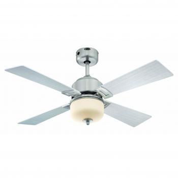 Athena 105 cm Ventilator mit Leuchte – Westinghouse Silbermodell