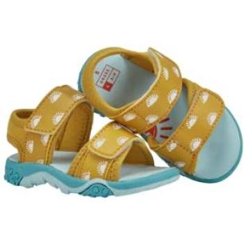 Eco‑Bloom Kids’ Color‑Change Sandals – Mustard (Infant 5)