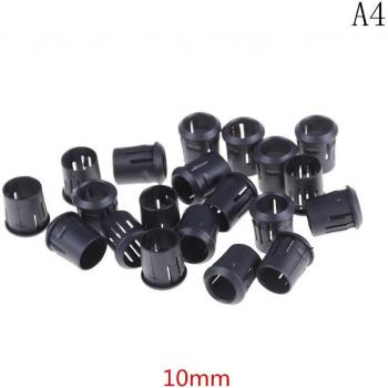 Black Plastic LED Diode Socket Clips