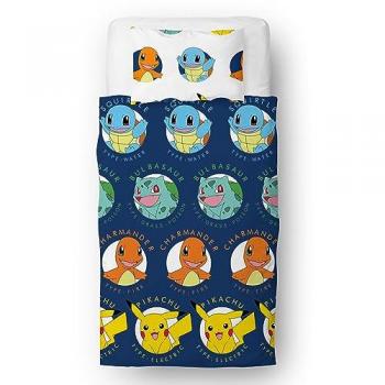 Pokemon Dekbedovertrek en Kussensloop Set