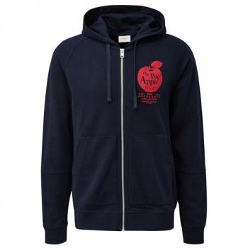 S.Oliver Wetterfeste Sweatjacke mit Design