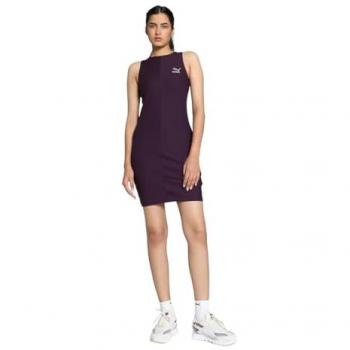 PUMA Geripptes Sweatkleid Damen CLASSICS