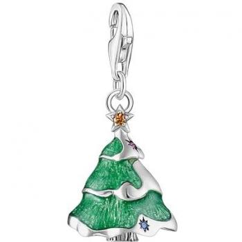 Thomas Sabo Enamel Christmas Tree Charm