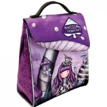Mochila Gorjuss A Little More Tea Morado (22 x 26.5 x 10.5 cm)