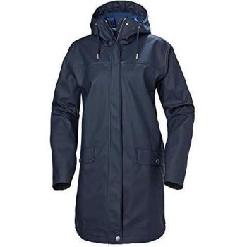 Helly Hansen Women's Moss Waterproof Rain Parka Navy XS