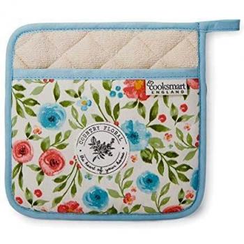 CookSmart Floral Oven Glove