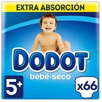 Dodot Skin-Friendly Baby Diapers Size 5, 66 Units