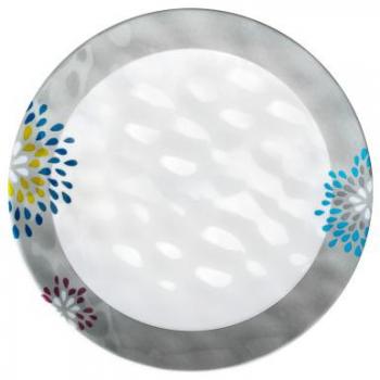 Brunner Belfiore 20 cm Dessertteller aus Melamin mit Anti-Rutsch-Beschichtung