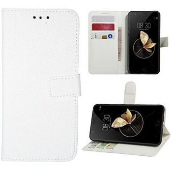 Mate 10 White Flip Wallet – Lapinette Leather Design