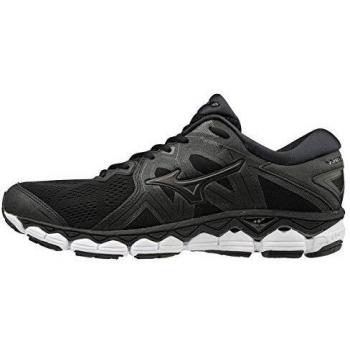 Men's Running Shoes by Mizuno, Wave Sky 2, Black