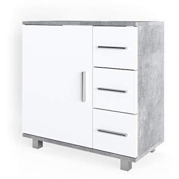 Mobile bagno Ilias, Calcestruzzo, 60 x 60 cm, Vicco