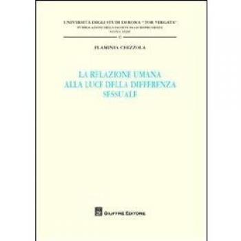 La relazione umana alla luce della differenza sessuale