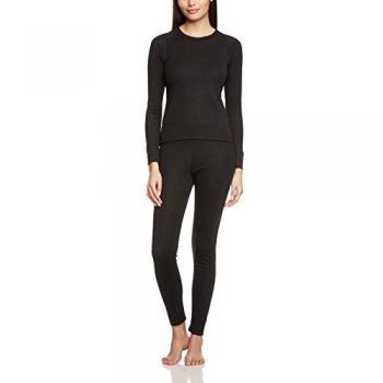 Camiseta y Pantalón Térmico CMP Mujer Negro 38
