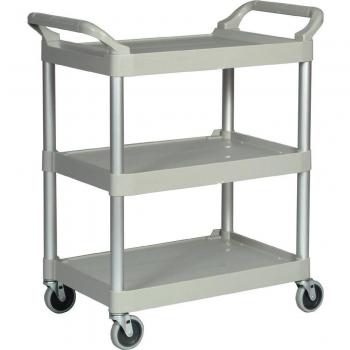 Rubbermaid Mehrzweckwagen, 3 Etagen, rot
