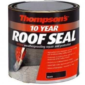 Thompsons Roof Seal 1Ltr High Performance BLACK