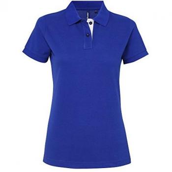 Asquith & Fox Women's Contrast Polo Shirt