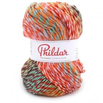 Fil de laine Mikado multicolore – Phildar – certification Oeko‑Tex – Arlequin