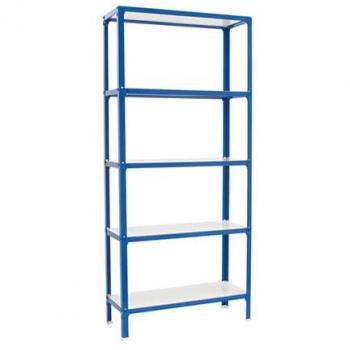 Estantería sin tornillos homeclick azul plus 5/30