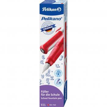 Pelikan Original Red M‑Nib Hand‑Right Pen