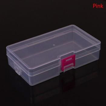 Clear Plastic Toolbox for Sewing and Screw Storage