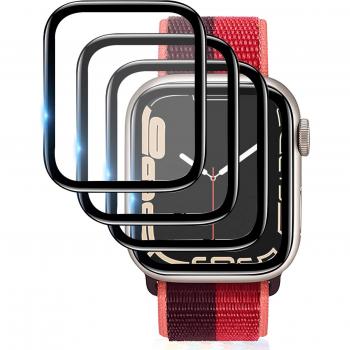 3Pcs Protective Film for Apple Watch Series 7 (41/45mm)