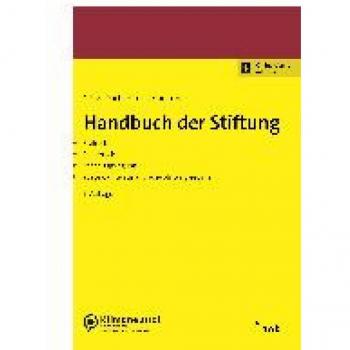 Handbuch der Stiftung