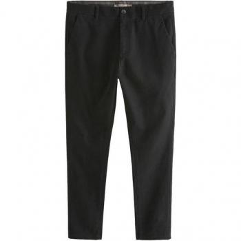 Next Slim Fit Stretch-Chino in Schwarz