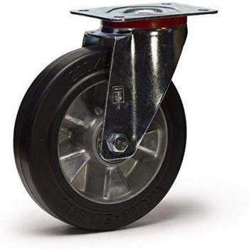 Roulette pivotante 125 mm avec roulement à billes 200 Kg
