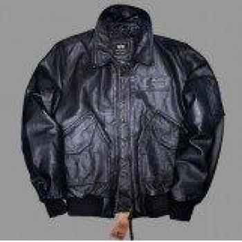 Alpha Industries CWU-45/P Herrenjacke aus Leder