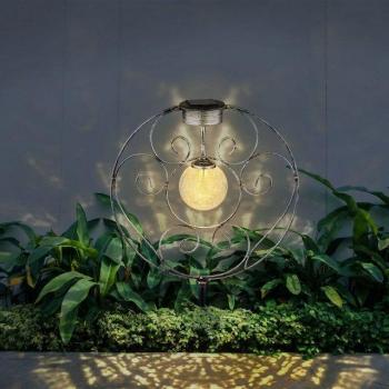 Außenleuchte „Globo“ – Solar Kreislampe