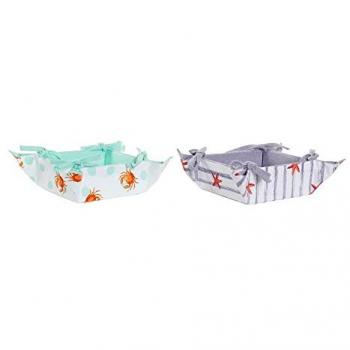Contenitore Versatile DKD Home Decor in Cotone 34 cm³