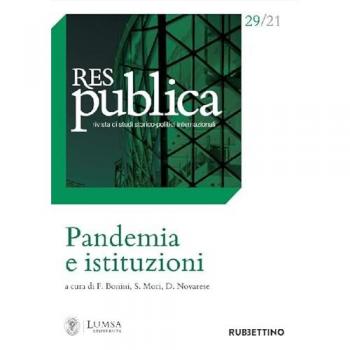 Res publica (2021). Vol. 29: Pandemia e istituzioni.