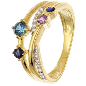 Multikolor Glamour Ring GL8560 – 8K Gold 333