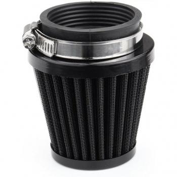 Filtro de aire negro para motocicletas y scooters