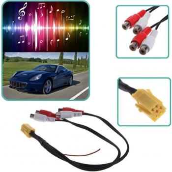 Cable de 4 Chinch Mini ISO 36cm