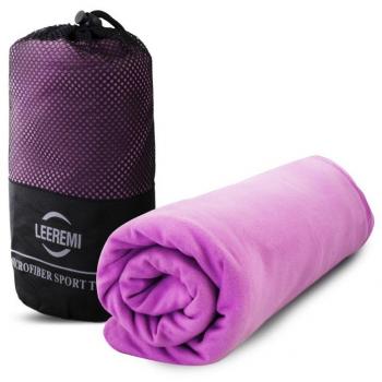 Norstat Serviette Sport Lavande 90x180 cm – Pack Transport Inclus