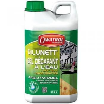 Decapante Gelificado a Base de Agua Owatrol Dilunett 2.5 Litros