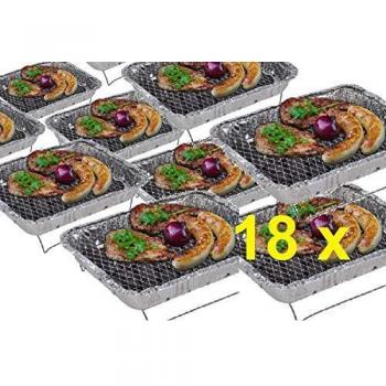 BTV 18 x Picknick Holzkohlegrill