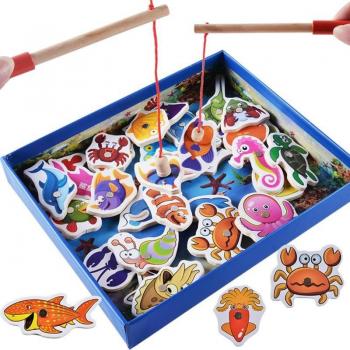 32-Piece Parent-Child Fishing Game